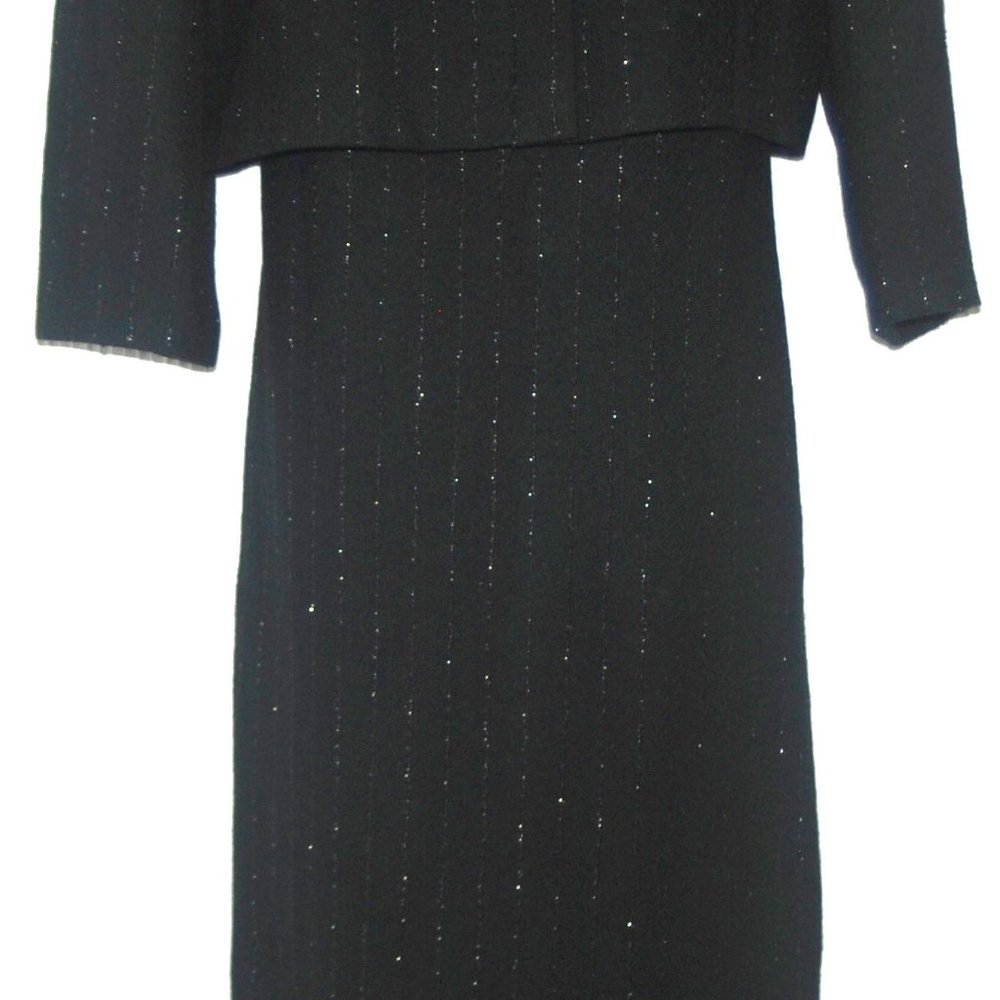 Jo Batrice Originals Women's Black Suit Size 20W - Picture 3 of 8